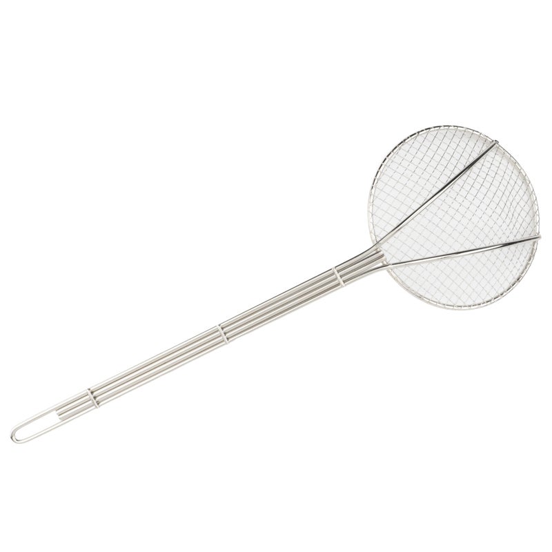 Winco Round Wire Skimmer, 6-Inch, Nickel - Image 3